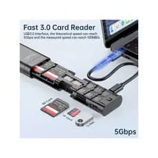 Docking Station typec Leitor de cartão multifuncional Ten-in-One 3.0 Caixa de armazenamento Hub Interface externa usb Mu