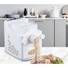 110V doméstico pequeno Multi-função fabricante de macarrão elétrico 9-molde máquina de prensagem de macarrão bolinho de