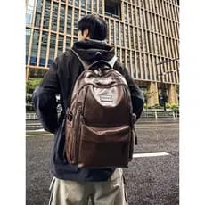 Mochila masculina novo estilo ins na moda legal estudantes do ensino médio estudantes universitários mochila grande capa