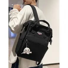 Mochila masculina japonesa Casual bolsa escolar feminina viagem novo estilo grande capacidade impermeável leve mochila 5