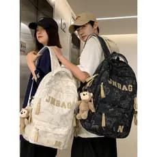 2025 novo estilo mochila meninos meninas estudantes do ensino médio estudantes universitários impresso mochila 56th G