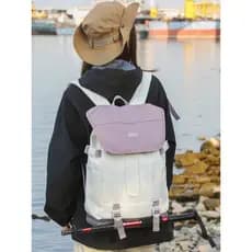 Mochila esportiva leve feminina, grande capacidade, leve, à prova d'água, montanhismo, viagem, ambiente externo, bolsa e