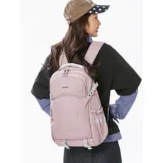 Estudantes do ensino médio mochila meninas reduzir carga cume proteção Ultra-leve mochila de grande capacidade Fif