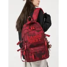 Moda legal camuflagem mochila feminina estudantes do ensino médio grande capacidade leve estudantes do ensino médio Scho