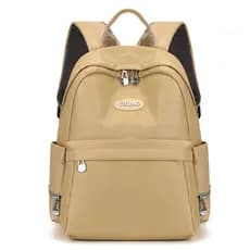 Mochila feminina moda Casual grande capacidade náilon lona saco de escola leve mochila de viagem multi-compartimento mul