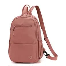 KVKY novo estilo mochila peito dupla utilização saco leve pequena mochila estudante do ensino médio saco de escola senho