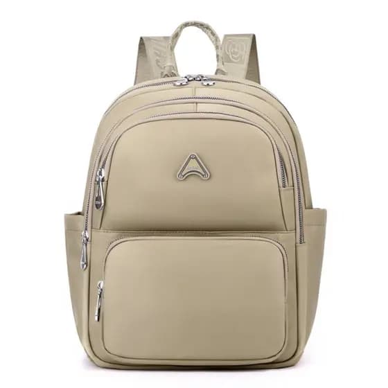 K VKY novo estilo senhoras Casual moda mochila feminina Oxford pano Multi-bolso viagem luz grande capacidade