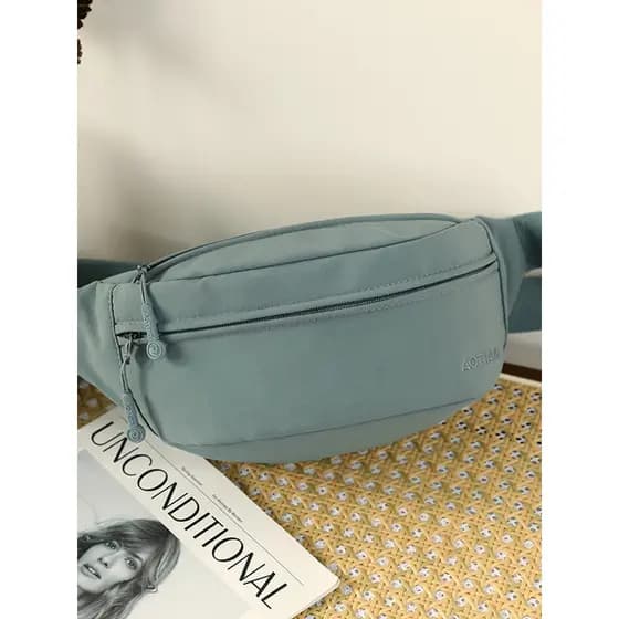KVKY novo estilo bolsa de peito feminina bolsa mensageiro leve bolsa de ombro esportes ciclismo portátil de cintur