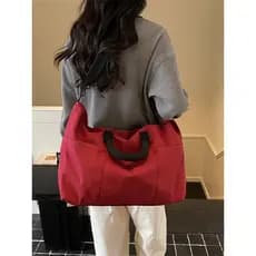 Bolsa de viagem de curta distância de grande capacidade feminina viagem de negócios portátil saco de embarque de alto va