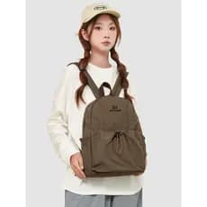 Mochila leve repelente de água de alto valor Casual Commuter armazenamento pequena mochila elegante All-match estudante