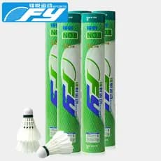 Fengyue Badminton genuíno 12 peças conjunto pena de ganso durável estudante iniciante Indoor ao ar livre prática competi