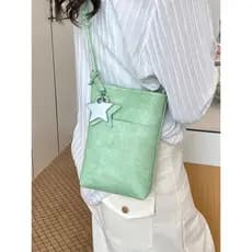 Textura bolsa de ombro feminina bolsa mensageiro leve Casual Mini bolsa 2026 novo estilo na moda bolsa para celular simp
