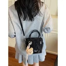 Moda pequena bolsa feminina 2026 novo estilo All-Match portátil saco do mensageiro balde moda simples japonês coreano Ca