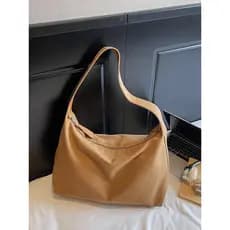 Bolsa 2025 novo estilo na moda verão bolsa de ombro feminina moda simples moda Casual saco textura grande saco do mensag