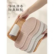 Palmilha desodorante absorvente de suor masculino feminino estilo fino respirável esportes correndo palmilha de sola mac