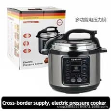 Panela de pressão elétrica transfronteiriça 5L 5L Super grande capacidade Panela de alta pressão automática doméstica mu