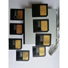 Cartão de identificação de cartão SM 2M 4M 8M 16M 32M 64M 128M Cartão SmartMedia e leitor de cartão SM