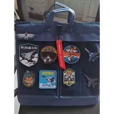 Bolsa para capacete piloto Changchunzhu Exposição de navegação Air Sea Versão Velcro Cross-body Material de grande capac