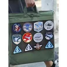 Bolsa para capacete de exposição aérea piloto, bolsa para computador, grande capacidade, à prova d'água, Diagonal, Nylon