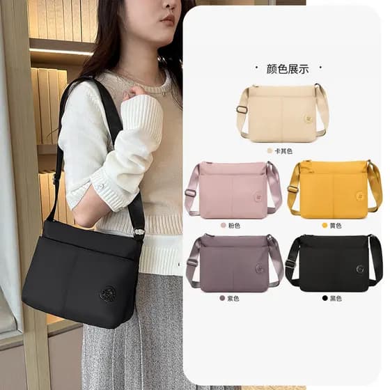 Bolsa feminina quadrada 2026 primavera Casual simples pequena bolsa quadrada feminina leve bolsa mensageiro moda All-Mat