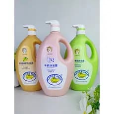 Crocodilo Gel de banho do bebê paixão fragrância leite do bebê chuveiro leite bebê pele-amigável refrescante vitamina E