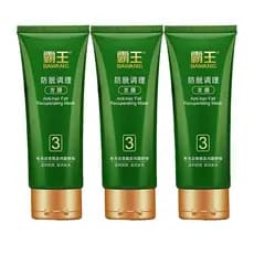 Overlord Plant Máscara Anti-Queda de Cabelo Pomada Assada Sem Vapor Máscara Capilar Máscara Invertida Reparação Nutritiv
