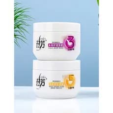 La Fang Máscara Capilar Reparação Profunda Cuidado Multi-Efeito 350ml Suave Frizz Condicionador Suave Pente Fácil 3 Cama