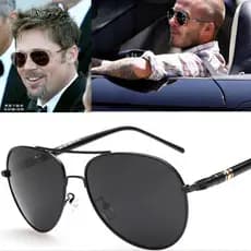 2023 novo estilo óculos de sol masculino na moda influenciador condução dedicado motorista sapo óculos Retro masculino p