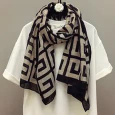 Novo estilo lenço de seda feminino 2025 primavera outono venda quente algodão linho sentir quente cachecol inverno senho