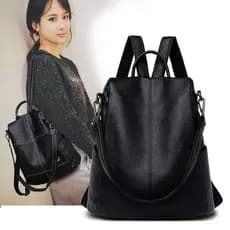 Mochila feminina 2026 novo estilo versão coreana na moda All-Match moda couro macio plutônio grande capacidade saco de e