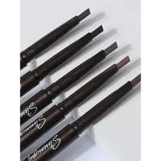 Lápis de sobrancelha triangular de duas cabeças, não desbota, de longa duração, Natural, à prova d'água, suor-Pro