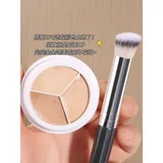 Corretivo de três cores masculino feminino cobrir manchas rosto marcas de Acne cobrir olheiras Primer invisível poros il
