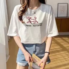 Período de enfermagem verão camiseta de manga curta moda passeio quente estilo mãe maternidade exterior Wear enfermagem