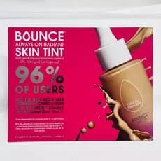Now Beauty liquidificador conta-gotas base líquida cartão de teste de cor brilhante BOUNCE sempre na pele nutritivo tran