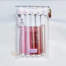 Roupa Formal Super econômica!American 25 Christmas Tarte Maracujá Lip Balm 5pcs Set Lip Gloss Maquiagem Caixa de present