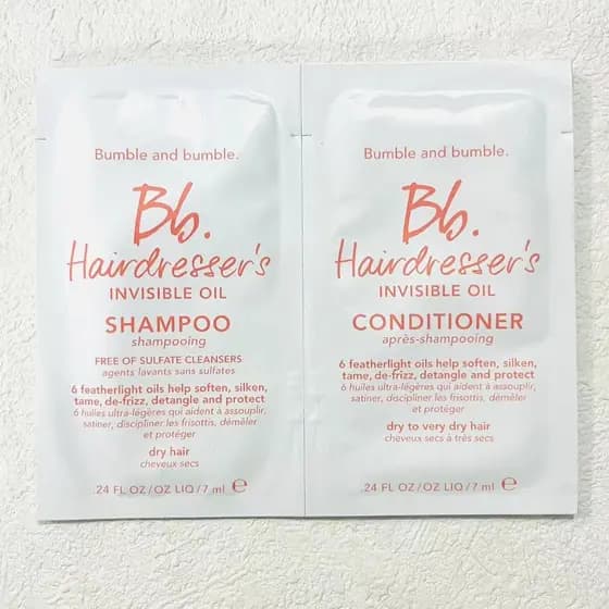 bumble and Repair Suave Hidratante Nutritivo Shampoo 7ml + Condicionador 7ml