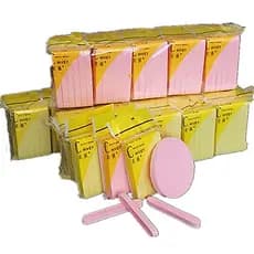 Caiwei esponja comprimida para lavagem facial, esponja feminina para salão de beleza dedicado, descartável, tira comprim
