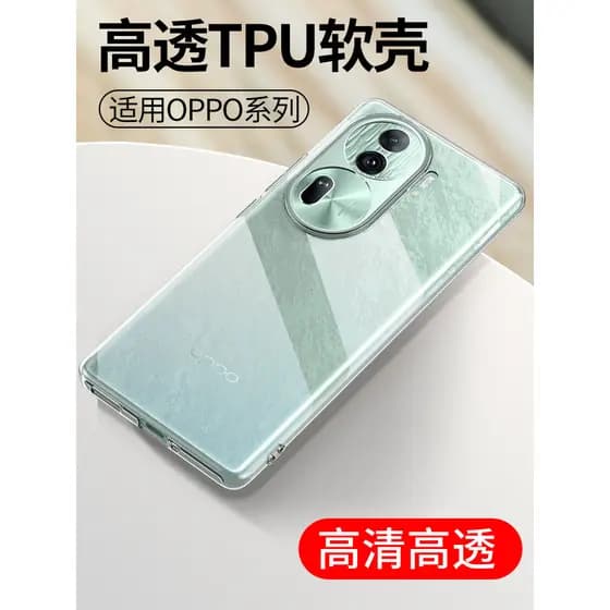 Adequado para transparente oppo A58 a58X oppoA56S capa de telefone A55 A53 5g versão A36 novo estilo a35 proteção a6Pro