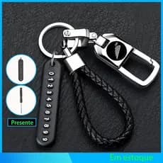 Chaveiro de Metal, Acessório Personalizado para Chaveiro de Motocicleta MIWW