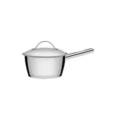 Panela Aço Inox Fundo Triplo 18cm Tramontina Com Tampa