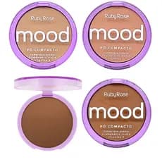 Pó Compacto Acabamento Matte Mood – Escolha Sua Cor- Ruby Rose