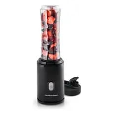 Blender Hamilton Beach® Portátil Mini Liquidificador 2 Garrafas Squeeze Tritan Bpa Free 600ml Com Tampas To Go