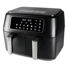 Fritadeira Dual Air Fryer Eletrica Painel Digital Inteligente 12 Funções Forno Dual Fryer 8 Litros 1700W Hamilton Beach
