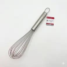 Batedor De Ovos Fouet 35cm Aço Inox Reforçado Hauskraft Grande Para Bolo E Massas