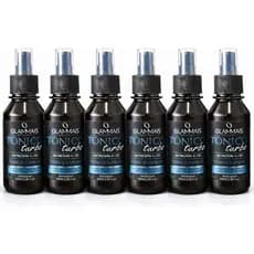 6 Tônico Capilar Turbo 100ml Crescimento Acelerado Barba Cabelo e Bigode Antiqueda Fortalecimento Glammais Professional
