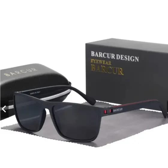 Óculos Barcur Premium Masculino Lente Polarizada Luxo