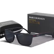 Óculos Barcur Premium Masculino Lente Polarizada Luxo