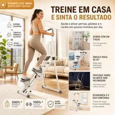 Simulador De Escada Stepper Dobrável, Caminhada Para Casa, 180kg
