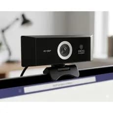 Webcam Kross Elegance Hd 720p Foco Manual Com Tripé Computador USB