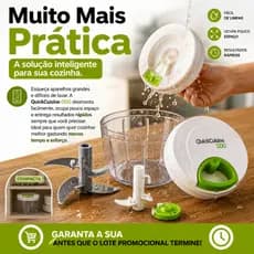 Processador Cortador Triturador de Alho Cebola Manual 500ml 3 Lâminas Corda Retrátil DDG Cor Sortida